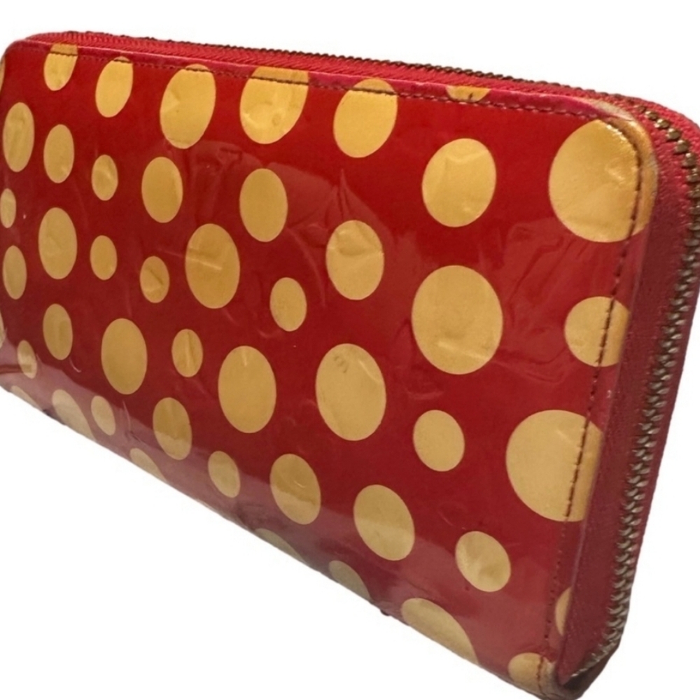 Full inclusion❤️🍀LV Limited Edition Yayoi Kusama Infinity Dot Vernis Zip -EUC- - Picture 3 of 11